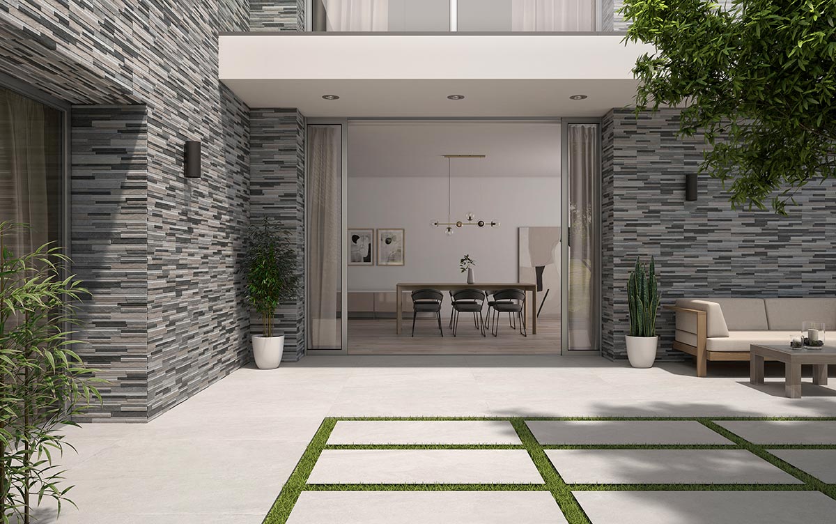 las mejores opciones de suelo para exterior: terrazas, jardines, patios  interiores, casas de campo