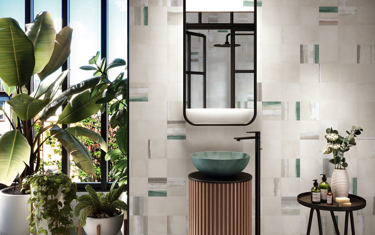 Baño estilo Japandi