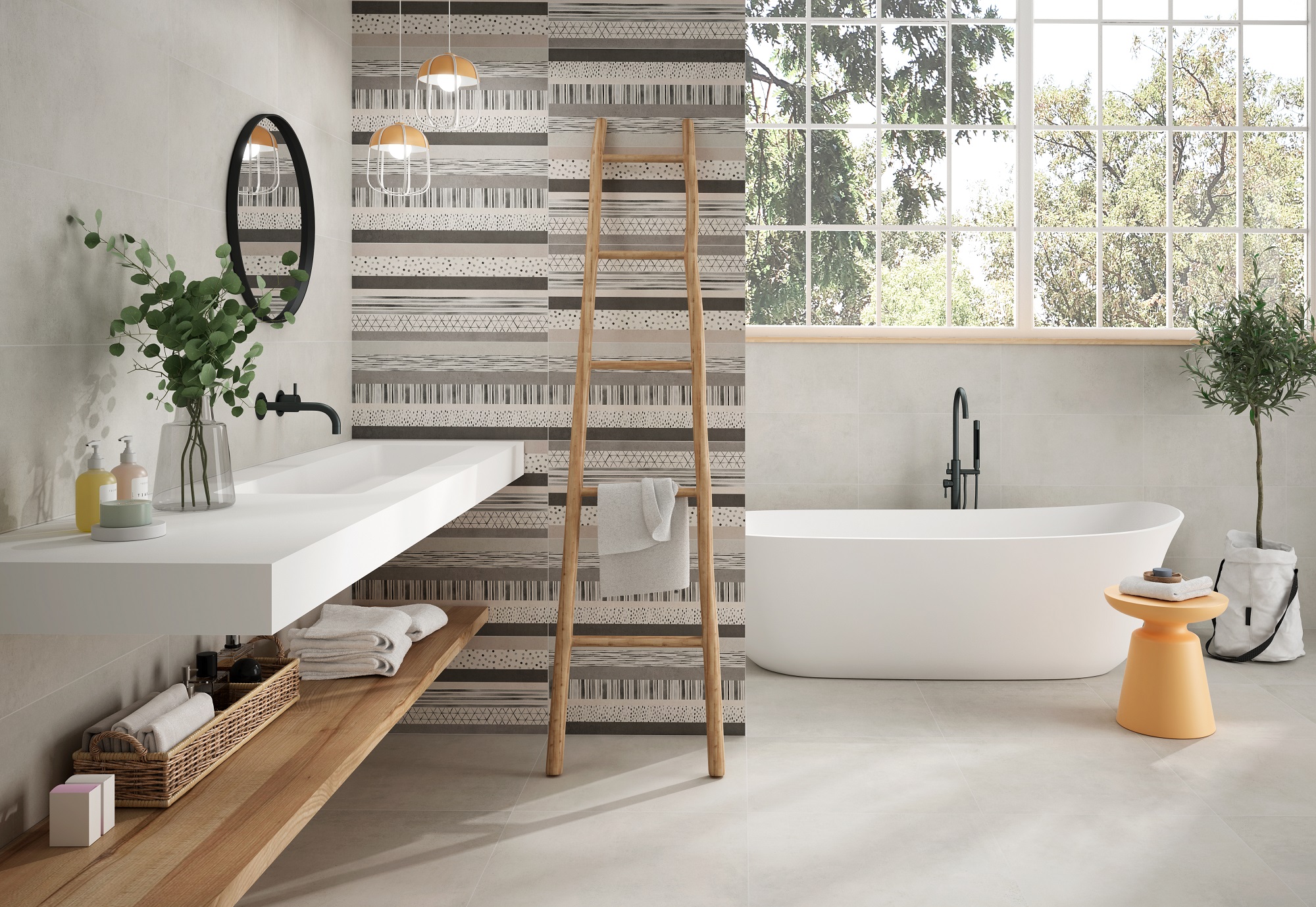 Tile combinations for bathrooms: endless combos for your 'temple of  well-being